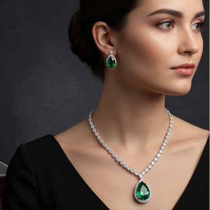 ERoyal Silver Crystal Setxample product