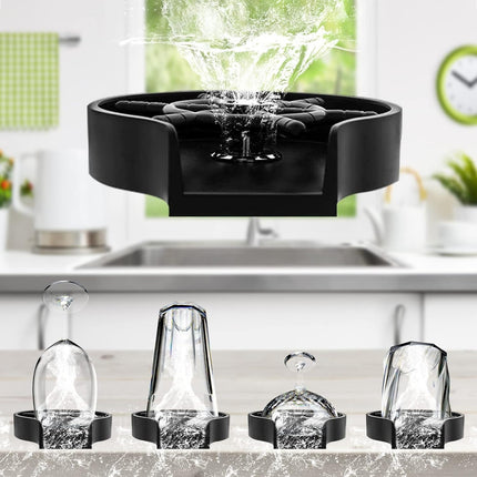 High Pressure Faucet Glass Rinser Automatic Cup Washer Bar Kitchen Beer KTV Milk Tea Cup Cleaner
