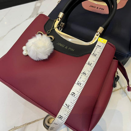 Premium 'JING & PIN' Ladies Handbag Collection with Clutch and Shoulder Strap Option