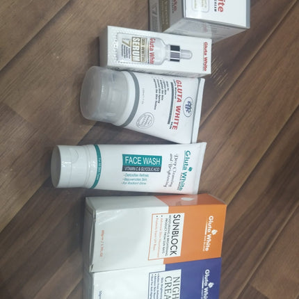 6 In 1 Gluta White Complete Skincare Set