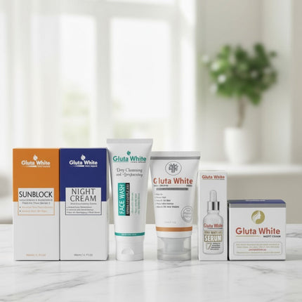 6 In 1 Gluta White Complete Skincare Set