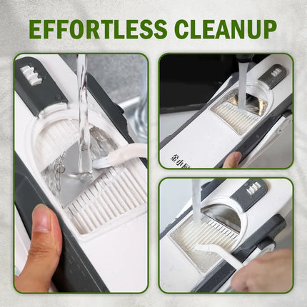 Safe-Slice Vertical Mandoline Slicer
