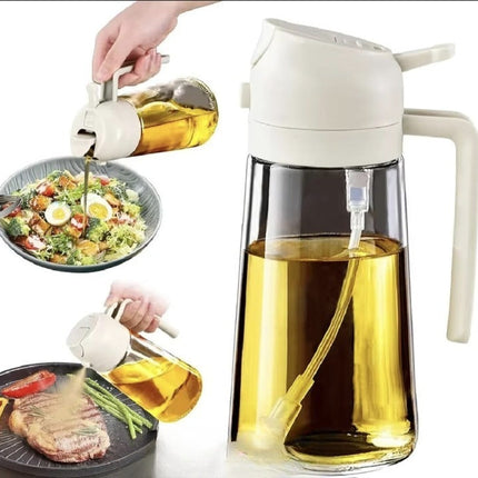 2-in-1 Oil Sprayer Bottle